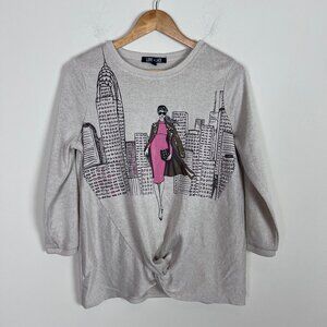 2/$20 Love + Lace Sweater S